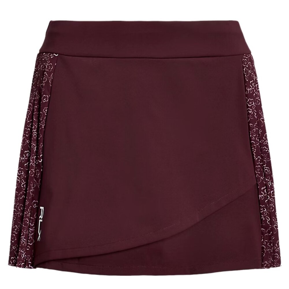 NWT RLX Ralph Lauren Women's Floral Side Pleated Performance Skort